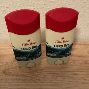 Old Spice Deep Sea Antiperspirant Deodorant, 2 .6oz, Pack of 2 Exp 9/2027